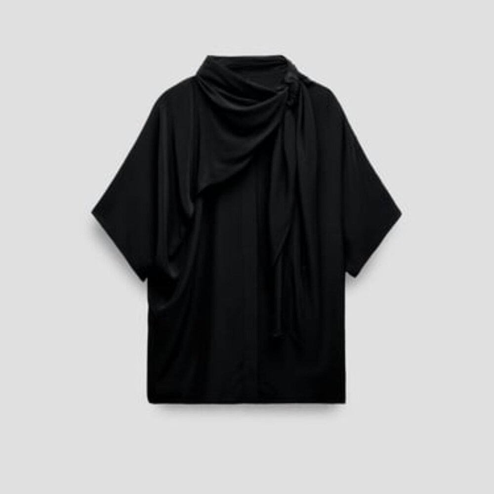 ZARA TIE BLOUSE LIMTED EDITION